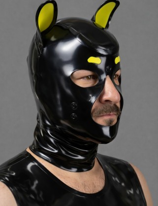 Latex Puppy Hood